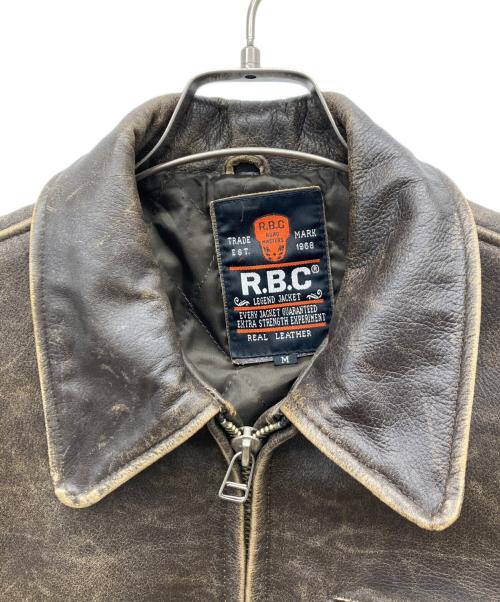 R.B.C（アールビーシー）R.B.C (アールビーシー) レジェンドジャケット ブラウン サイズ:Mの古着・服飾アイテム