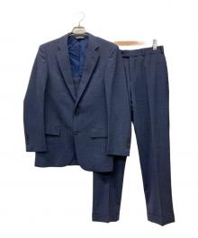 BROOKS BROTHERS（ブルックスブラザーズ）の古着「グレンチェック2Bセットアップスーツ」｜ネイビー