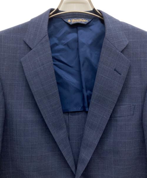 BROOKS BROTHERS（ブルックスブラザーズ）BROOKS BROTHERS (ブルックスブラザーズ) グレンチェック2Bセットアップスーツ ネイビー サイズ:37/31の古着・服飾アイテム