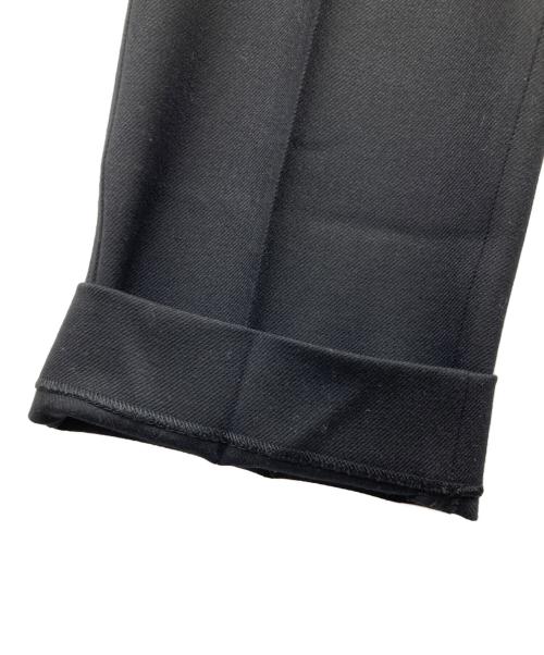 PRADA（プラダ）PRADA (プラダ) ウールトラウザー ブラック サイズ:44の古着・服飾アイテム