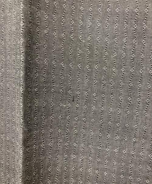 PRADA（プラダ）PRADA (プラダ) 総柄シルク混スラックス グレー サイズ:44の古着・服飾アイテム