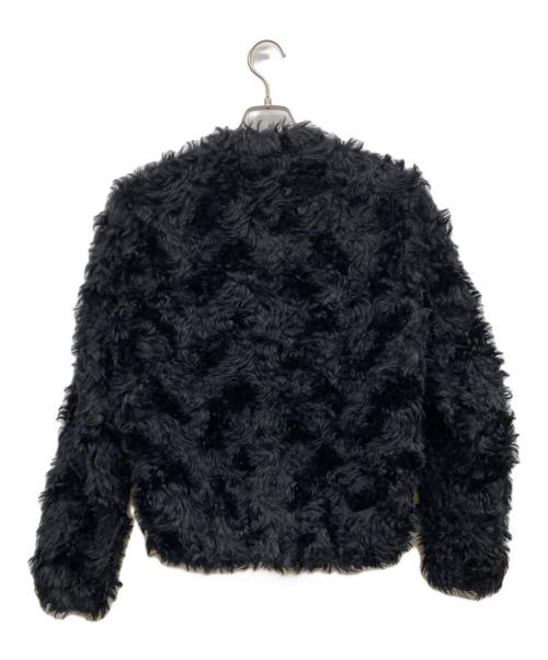 PRADA（プラダ）PRADA (プラダ) 07AW モヘアジップアップブルゾン ブラック サイズ:46の古着・服飾アイテム