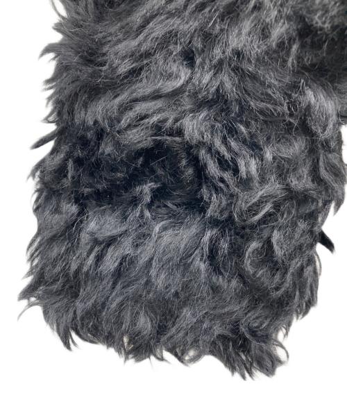 PRADA（プラダ）PRADA (プラダ) 07AW モヘアジップアップブルゾン ブラック サイズ:46の古着・服飾アイテム