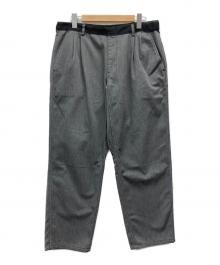 Dickies×BAL（ディッキーズ×バル）の古着「サルファーダイベルクロワークパンツ」｜グレー