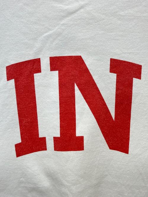 BLURHMS（ブラームス）blurhms (ブラームス) 24SS IN and OUT Print Tee WIDE ホワイト サイズ:3の古着・服飾アイテム