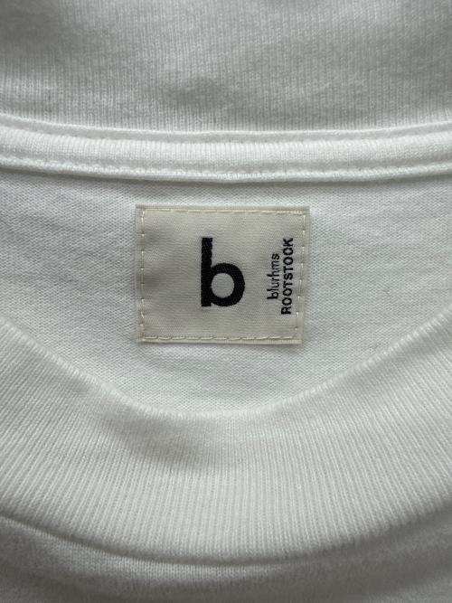 BLURHMS（ブラームス）blurhms (ブラームス) 24SS IN and OUT Print Tee WIDE ホワイト サイズ:3の古着・服飾アイテム