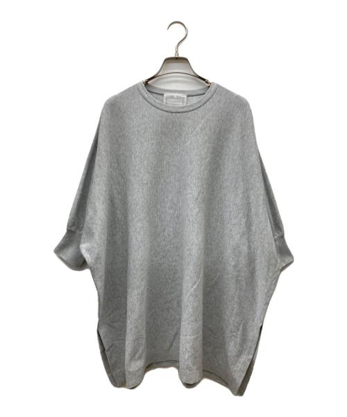 BEARDSLEY（ビアズリー）BEARDSLEY (ビアズリー) パフ袖ビッグニット グレー サイズ:FREEの古着・服飾アイテム