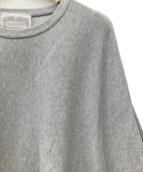 BEARDSLEY（ビアズリー）BEARDSLEY (ビアズリー) パフ袖ビッグニット グレー サイズ:FREEの古着・服飾アイテム
