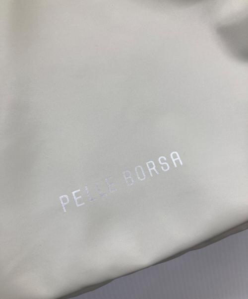 PELLE BORSA（ペレボルサ）PELLE BORSA (ペレボルサ) 手提げバッグ Cheers アイボリーの古着・服飾アイテム