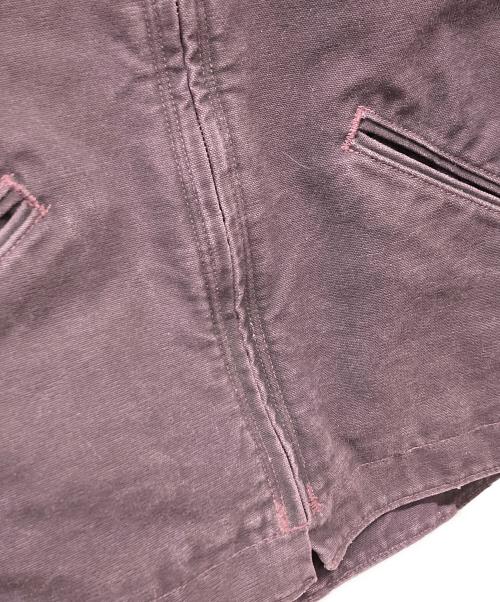 CarHartt（カーハート）CarHartt (カーハート) Sandstone Sherpa-Lined Sierra Jacket パープル サイズ:SIZE XSの古着・服飾アイテム