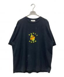 VAULTROOM（ボルトルーム）の古着「刺繍デザインTシャツ」｜ブラック