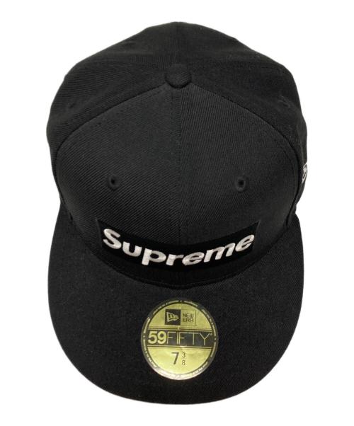 SUPREME（シュプリーム）SUPREME (シュプリーム) New Era (ニューエラ) PLAY BOY (プレイボーイ) 17SS Box Logo New Era Cap ブラック サイズ:7 3/8（58.7cm）の古着・服飾アイテム
