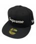 SUPREME（シュプリーム）の古着「17SS Box Logo New Era Cap」｜ブラック