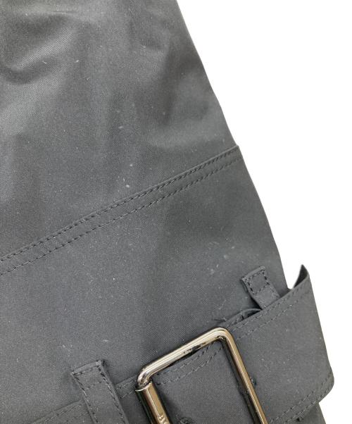 BURBERRY LONDON（バーバリーロンドン）BURBERRY LONDON (バーバリーロンドン) 5WAYダウンライナー フォックスファー シングルトレンチコート ブラック サイズ:40の古着・服飾アイテム