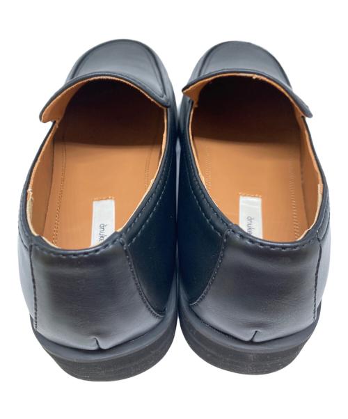 anuke（アンヌーク）anuke (アンヌーク) 25AW Ecoleather Loafers ブラック サイズ:37の古着・服飾アイテム