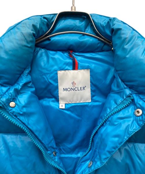 MONCLER（モンクレール）MONCLER (モンクレール) GIDE ダウンベスト ブルーの古着・服飾アイテム
