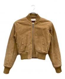 SEE BY CHLOE（シーバイクロエ）の古着「カウスウェードブルゾン」｜ベージュ