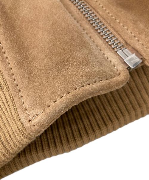 SEE BY CHLOE（シーバイクロエ）SEE BY CHLOE (シーバイクロエ) カウスウェードブルゾン ベージュ サイズ:34の古着・服飾アイテム