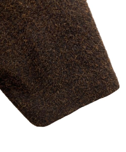 Christian Dior MONSIEUR（クリスチャンディオールムッシュ）Christian Dior MONSIEUR (クリスチャンディオールムッシュ) アルパカ混コート ブラウン サイズ:Lの古着・服飾アイテム