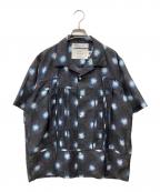 DAIRIKUダイリク）の古着「23SS Flower Aloha Shirt」｜ネイビー