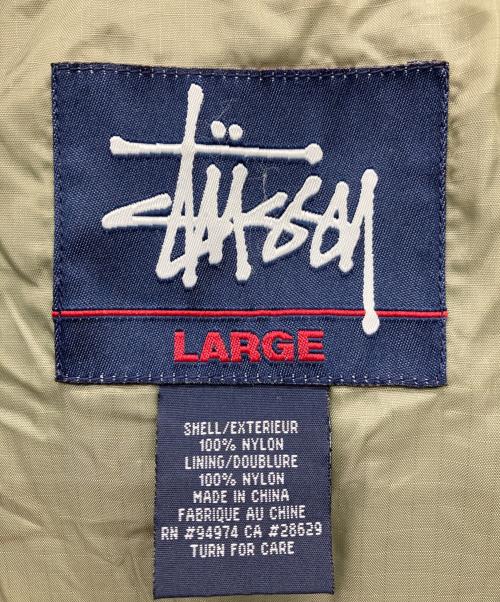 stussy（ステューシー）stussy (ステューシー) 90'S ダウンライナー付きマウンテンジャケット ネイビー サイズ:Lの古着・服飾アイテム