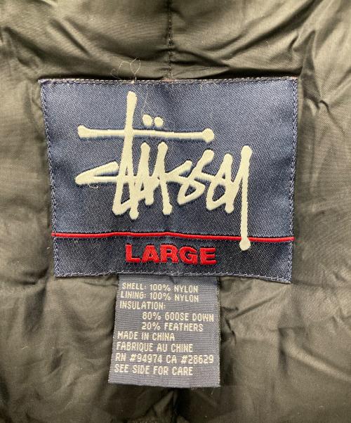 stussy（ステューシー）stussy (ステューシー) 90'S ダウンライナー付きマウンテンジャケット ネイビー サイズ:Lの古着・服飾アイテム
