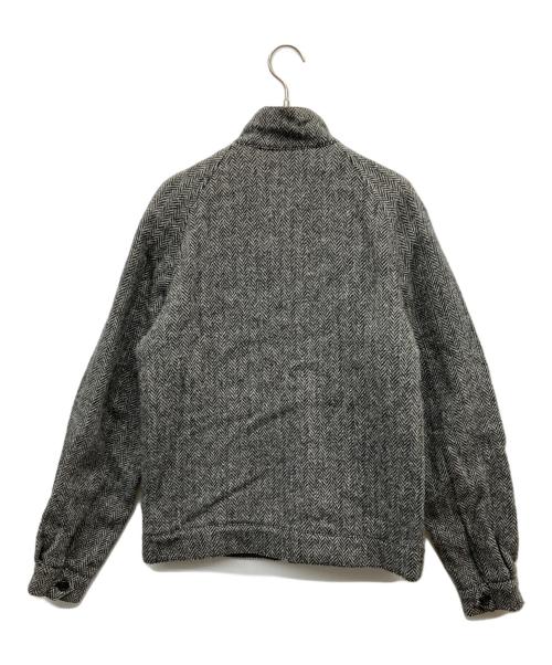 FRED PERRY（フレッドペリー）FRED PERRY (フレッドペリー) Harris Tweed ハリントンジャケット グレー サイズ:36の古着・服飾アイテム