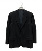 LQ Y'S for menエルキューワイズフォーメン）の古着「2Bテーラードジャケット」｜ブラック