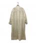 SACRA (サクラ) SHRINK WINDOWPANE DRESS ベージュ サイズ:38：12000円