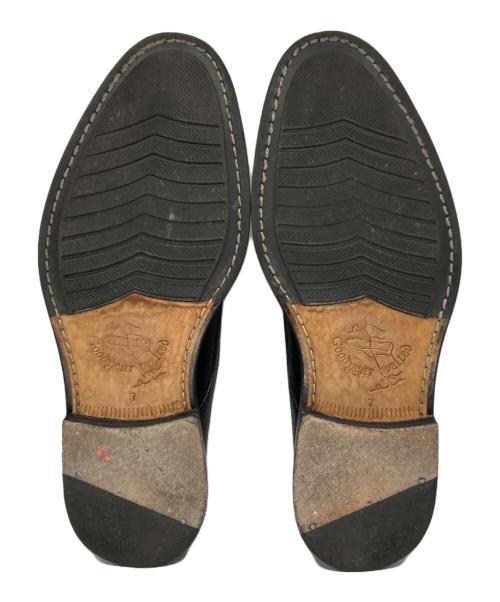 Jalan Sriwijaya（ジャランスリウァヤ）Jalan Sriwijaya (ジャランスリウァヤ) BEAMS Lights (ビームスライト) EDWARD ダブルモンクストラップシューズ ブラック サイズ:7の古着・服飾アイテム