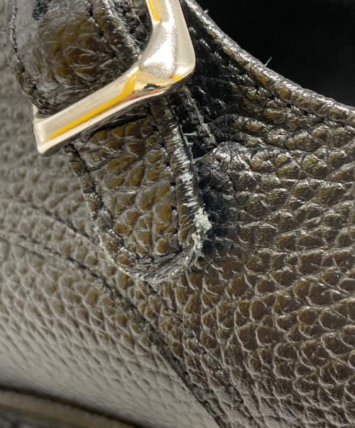 Jalan Sriwijaya（ジャランスリウァヤ）Jalan Sriwijaya (ジャランスリウァヤ) BEAMS Lights (ビームスライト) EDWARD ダブルモンクストラップシューズ ブラック サイズ:7の古着・服飾アイテム