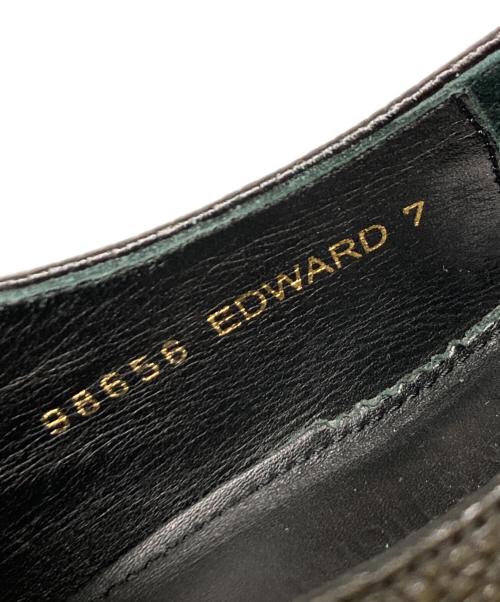 Jalan Sriwijaya（ジャランスリウァヤ）Jalan Sriwijaya (ジャランスリウァヤ) BEAMS Lights (ビームスライト) EDWARD ダブルモンクストラップシューズ ブラック サイズ:7の古着・服飾アイテム