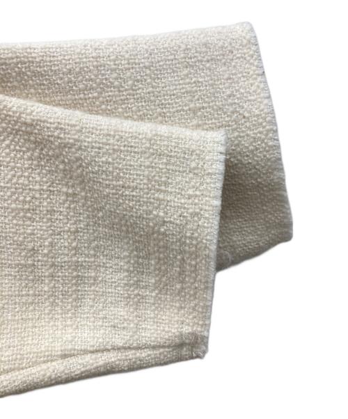 Plage（プラージュ）Plage (プラージュ) TWEEDhalfzipプルオーバー ホワイト サイズ:36の古着・服飾アイテム