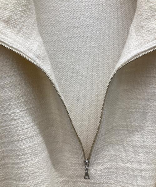Plage（プラージュ）Plage (プラージュ) TWEEDhalfzipプルオーバー ホワイト サイズ:36の古着・服飾アイテム