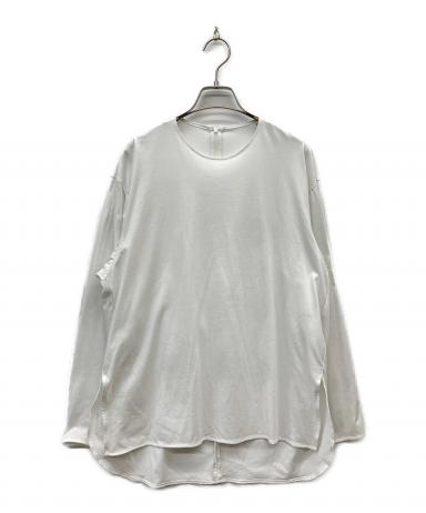 LOHEN ローヘン T-BLOUSE ホワイト 中古・古着通販】LOHEN (ローヘン) カーブスリーブロングTシャツ