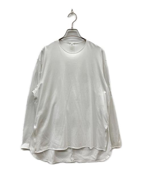LOHEN（ローヘン）LOHEN (ローヘン) カーブスリーブロングTシャツ ホワイト サイズ:SIZE Freeの古着・服飾アイテム
