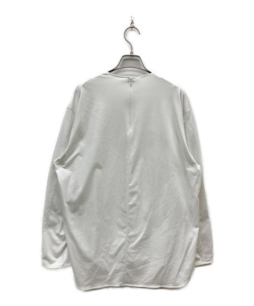 LOHEN（ローヘン）LOHEN (ローヘン) カーブスリーブロングTシャツ ホワイト サイズ:SIZE Freeの古着・服飾アイテム