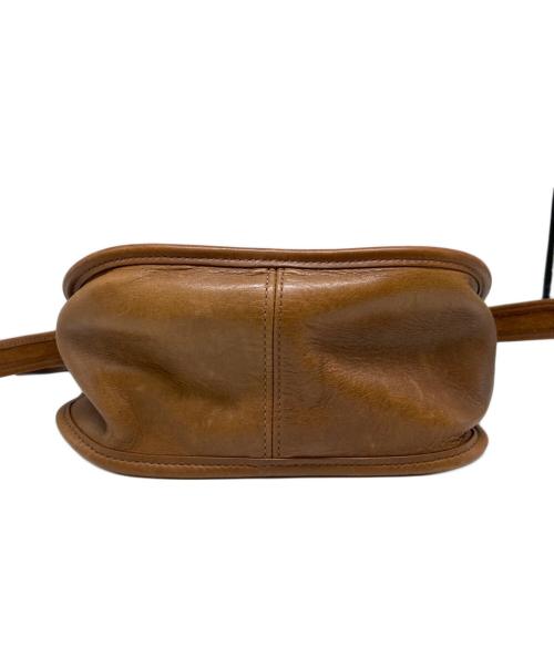 COACH（コーチ）COACH (コーチ) マシュー レザーショルダーバッグ ブラウンの古着・服飾アイテム