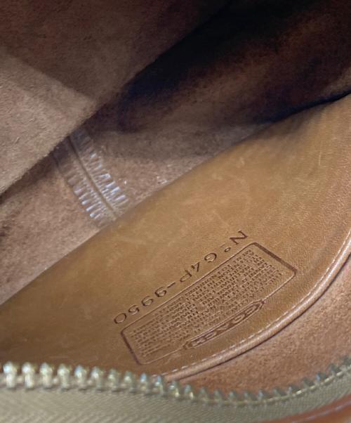 COACH（コーチ）COACH (コーチ) マシュー レザーショルダーバッグ ブラウンの古着・服飾アイテム