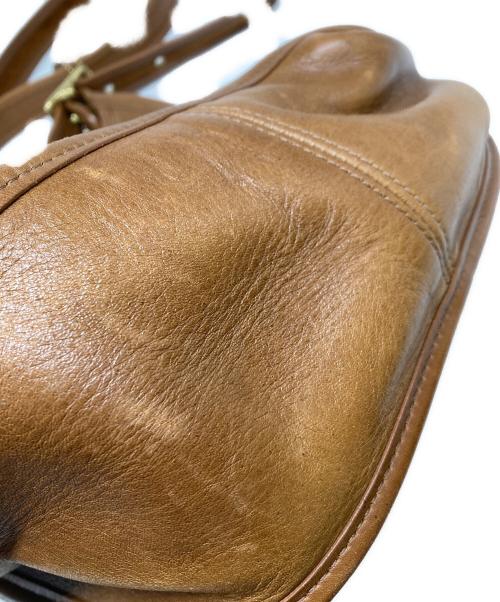 COACH（コーチ）COACH (コーチ) マシュー レザーショルダーバッグ ブラウンの古着・服飾アイテム