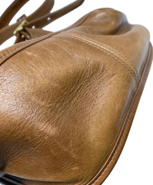 COACH（コーチ）COACH (コーチ) マシュー レザーショルダーバッグ ブラウンの古着・服飾アイテム