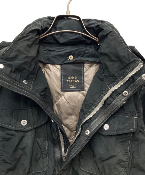 TATRAS（タトラス）TATRAS (タトラス) ダウンライナー付き製品染めジャケット ブラック サイズ:4の古着・服飾アイテム