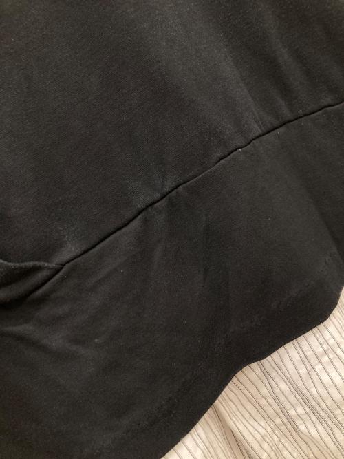 BEARDSLEY（ビアズリー）BEARDSLEY (ビアズリー) 重ね風ストライプ カットソー ブラック×ホワイト サイズ:SIZE Freeの古着・服飾アイテム
