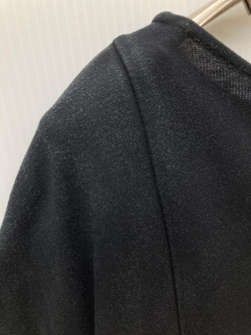 BEARDSLEY（ビアズリー）BEARDSLEY (ビアズリー) 重ね風ストライプ カットソー ブラック×ホワイト サイズ:SIZE Freeの古着・服飾アイテム