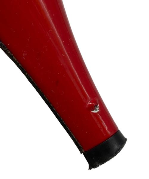 Maison Margiela 22（メゾンマルジェラ）Maison Margiela 22 (メゾンマルジェラ) 足袋エナメルヒールパンプス レッド サイズ:36の古着・服飾アイテム