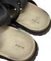 中古・古着 sacai (サカイ) A.P.C. (アーペーセー) Jules sandals ブラック サイズ:43：12000円