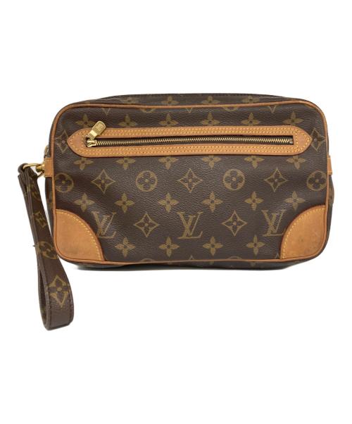 LOUIS VUITTON（ルイ ヴィトン）LOUIS VUITTON (ルイ ヴィトン) マルリードラゴンヌGM セカンドバッグ ブラウン サイズ:-の古着・服飾アイテム