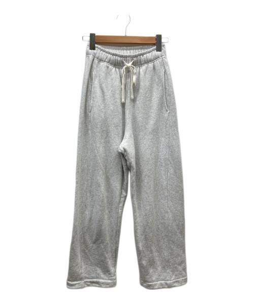 anuke（アンヌーク）anuke (アンヌーク) Drawstring Sweat Pants ライトグレー サイズ:36の古着・服飾アイテム