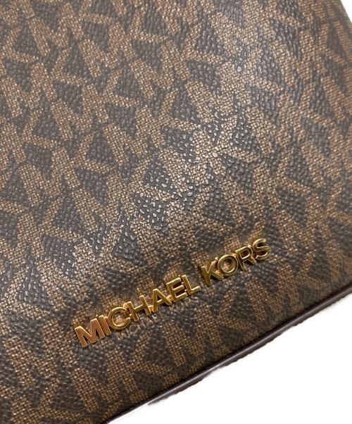 MICHAEL KORS（マイケル・コース）MICHAEL KORS (マイケル・コース) 2WAYショルダーバッグ ブラウン×ブルー サイズ:-の古着・服飾アイテム