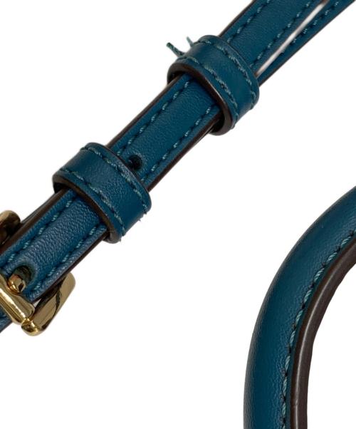 MICHAEL KORS（マイケル・コース）MICHAEL KORS (マイケル・コース) 2WAYショルダーバッグ ブラウン×ブルー サイズ:-の古着・服飾アイテム